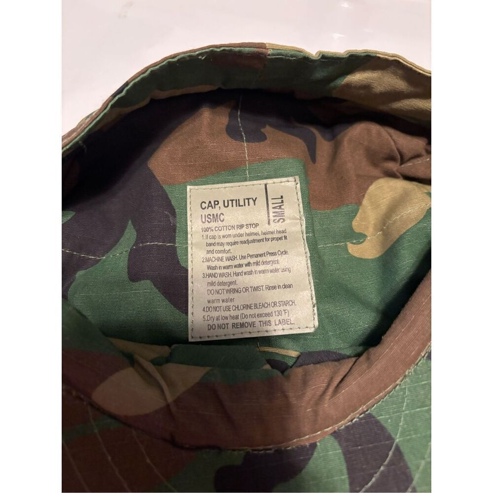 Marine USMC Utility Cap - Picture 3 of 3